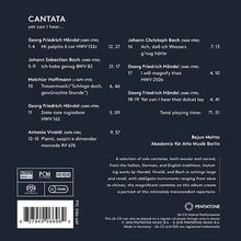 Bejun Mehta - Cantata, Super Audio CD