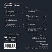 Olivier Messiaen (1908-1992): Catalogue des Oiseaux Livre 1-7, 3 Super Audio CDs und 1 DVD
