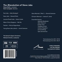 Mason Bates (geb. 1977): The (R)evolution of Steve Jobs, 2 Super Audio CDs
