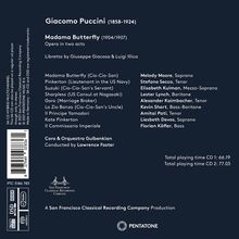 Giacomo Puccini (1858-1924): Madama Butterfly, 2 Super Audio CDs