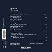 Matt Haimovitz &amp; Mari Kodama - Mon Ami, Mon Amour, CD