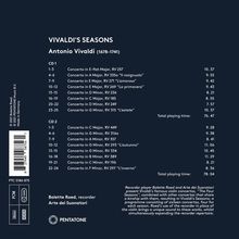 Antonio Vivaldi (1678-1741): Flötenkonzerte nach Violinkonzerten - "Vivaldi's Seasons", 2 CDs