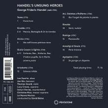 Georg Friedrich Händel (1685-1759): Handel's unsung Heroes - Arien &amp; Instrumentalwerke aus Opern, CD