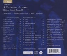 Benjamin Britten (1913-1976): A Ceremony of Carols op.28, CD