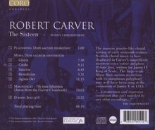 Robert Carver (1484-1568): Missa "Dum Sacrum Mysterium", CD