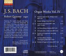 Johann Sebastian Bach (1685-1750): Orgelwerke Vol.4, CD