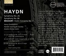 Joseph Haydn (1732-1809): Symphonien Nr.26 &amp; 86, CD