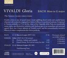 Antonio Vivaldi (1678-1741): Gloria RV 589, CD