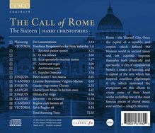 The Sixteen - The Call of Rome, CD