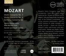 Wolfgang Amadeus Mozart (1756-1791): Violinkonzerte Vol.1, CD