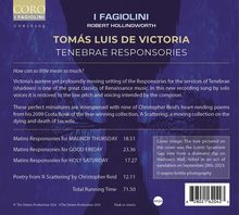 Tomas Luis de Victoria (1548-1611): Tenebrae Responsories, CD