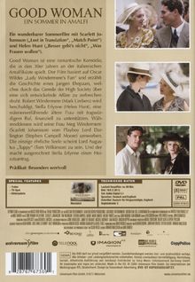 A Good Woman - Ein Sommer in Amalfi, DVD