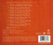 Johann Sebastian Bach (1685-1750): Inventionen &amp; Sinfonias BWV 772-801, CD