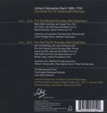 Johann Sebastian Bach (1685-1750): Bach Cantata Pilgrimage Recordings 19 (Gardiner), 2 CDs
