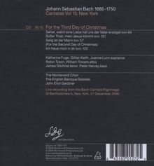 Johann Sebastian Bach (1685-1750): Bach Cantata Pilgrimage Recordings 15 (Gardiner), CD