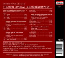 Antonio Vivaldi (1678-1741): Oboensonaten RV 28,34,53,81,779, CD