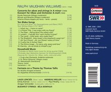 Ralph Vaughan Williams (1872-1958): Oboenkonzert, CD
