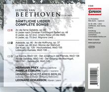 Ludwig van Beethoven (1770-1827): Sämtliche Lieder, 3 CDs