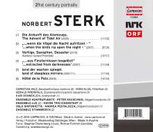 Norbert Sterk (geb. 1968): Kammermusik, CD