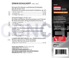 Erwin Schulhoff (1894-1942): Klavierkonzert Nr.2 op.43, CD