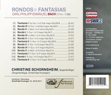 Carl Philipp Emanuel Bach (1714-1788): Rondos &amp; Fantasien, CD