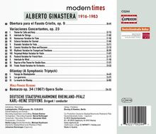 Alberto Ginastera (1916-1983): Bomarzo op.34 (Opernsuite), CD