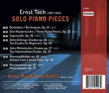Ernst Toch (1887-1964): Klavierwerke, CD