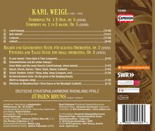 Karl Weigl (1881-1949): Symphonie Nr.1 E-Dur op.5, CD