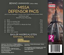 Benno Amman (1904-1986): Missa Defensor Pacis, CD