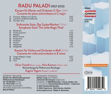 Radu Paladi (1927-2013): Klavierkonzert C-Dur, CD