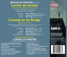 Bohuslav Martinu (1890-1959): Les Larmes du Couteau (Oper in 1 Akt), CD