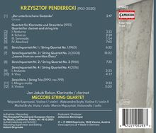 Krzysztof Penderecki (1933-2020): Streichquartette Nr.1-4, CD