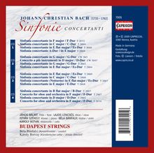 Johann Christian Bach (1735-1782): Konzertante Sinfonien, 4 CDs