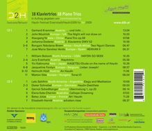 Haydn Trio Eisenstadt - Dedicated To Haydn (18 in Auftrag gegebene Klaviertrios), 3 CDs