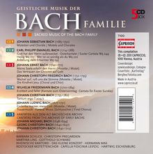 Geistliche Musik der Bach-Familie, 5 CDs