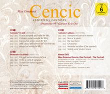 Max Emanuel Cencic - Kantaten, 3 CDs und 1 DVD