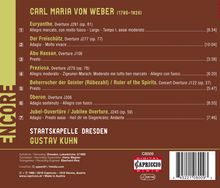 Carl Maria von Weber (1786-1826): Ouvertüren, CD