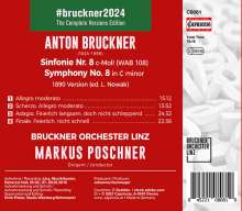 Anton Bruckner (1824-1896): Bruckner 2024 "The Complete Versions Edition" - Symphonie Nr.8 c-moll WAB 108 (1890), CD