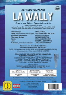 Alfredo Catalani (1854-1893): La Wally, DVD