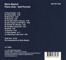 Maria Baptist (geb. 1971): Self-Portrait (Piano Solo), CD