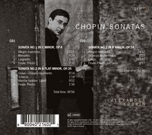 Frederic Chopin (1810-1849): Klaviersonaten Nr.1-3, 2 CDs