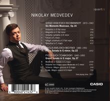 Nikolay Medvedev - Rachmaninoff / Medtner / Tchaikovsky, CD