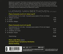 Ludwig van Beethoven (1770-1827): Klavierkonzerte Nr.3 &amp; 4, CD