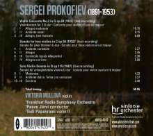Serge Prokofieff (1891-1953): Violinkonzert Nr.2, CD