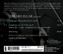 Edward Elgar (1857-1934): Symphonie Nr.1, CD