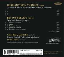 Mark-Anthony Turnage (geb. 1960): Konzert für 2 Violinen &amp; Orchester "Shadow Walker", CD