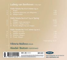 Ludwig van Beethoven (1770-1827): Violinsonaten Nr.4,5,7, CD
