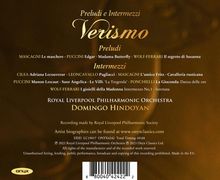 Royal Liverpool Philharmonic Orchestra - Verismo, CD
