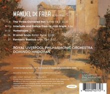 MANUEL DE FALLA 1876-1946, Royal Liverpool Philharmonic Orchestra, Domingo Hindoyan, Landschaftsillustration.