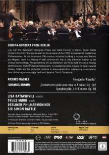 Berliner Philharmoniker - Europakonzert 2007, DVD